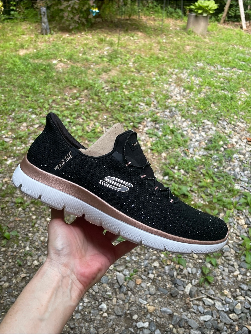 New Skechers Slip-ins®: Summits - Brilliant Shine Shoes Size 12 Women’s